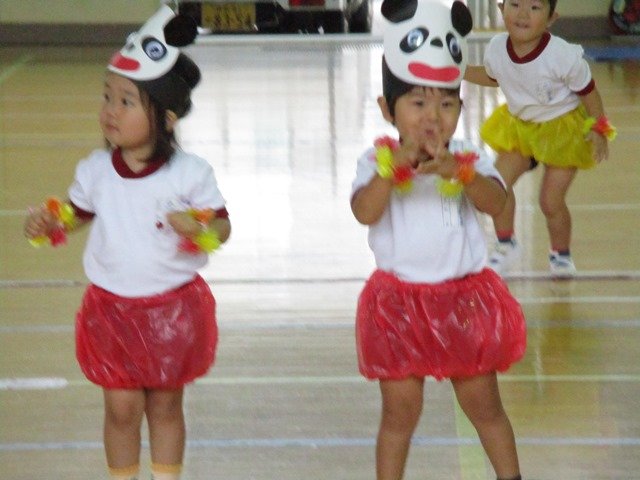 三方原小学校の体育館で運動会をしたよ 9月 18年 三方原幼稚園 ブログ 三方原幼稚園
