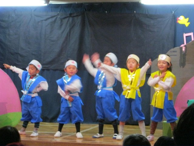 発表会 12月 12年 三方原幼稚園 ブログ 三方原幼稚園