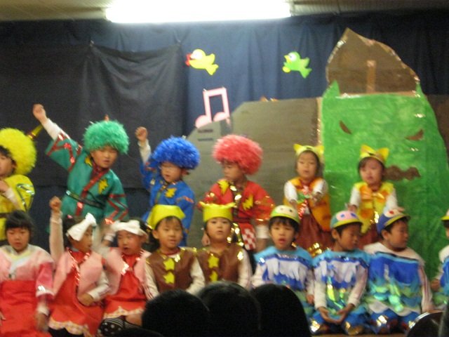 発表会 12月 12年 三方原幼稚園 ブログ 三方原幼稚園