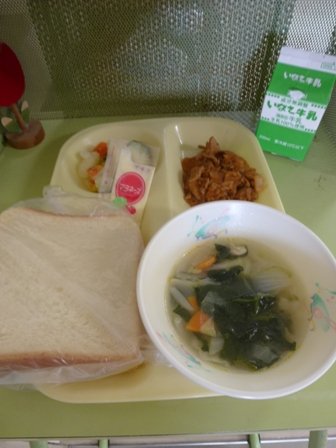 ポークチャップ 6月 15年 三ヶ日西小学校 ブログ 三ヶ日西小学校