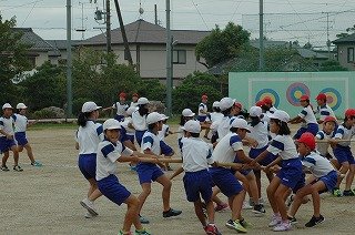 運動会の練習 １ 9月 17年 村櫛小学校 ブログ 村櫛小学校