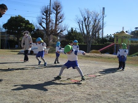 オイスカｆｃ運動遊びがありました 12月 18年 村櫛幼稚園 ブログ 村櫛幼稚園