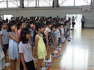 学びの森 夏休み学校 7月 17年 追分小学校 ブログ 追分小学校