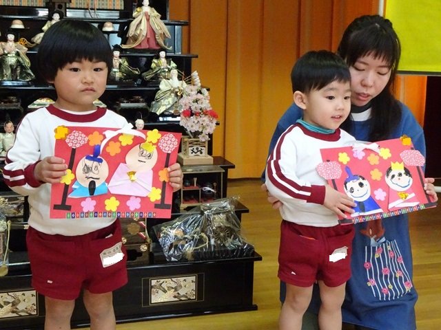 雛祭り会 3月 19年 奥山幼稚園 ブログ 奥山幼稚園