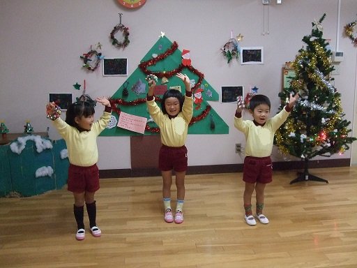 お楽しみ会 12月 2015年 大崎幼稚園 ブログ 大崎幼稚園