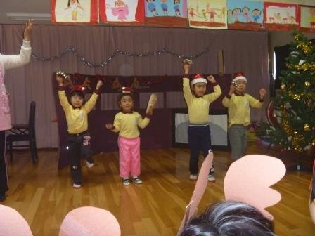 お楽しみ会 12月 2014年 大崎幼稚園 ブログ 大崎幼稚園