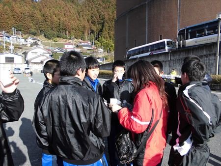 佐久間駅伝 閉会式 2月 14年 佐久間中学校 ブログ 佐久間中学校