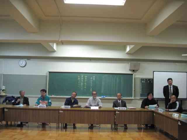 組長会議 11月 10年 西部中学校 ブログ 西部中学校