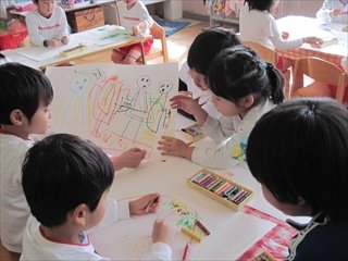 3年2組保育実習 12月 14年 西部中学校 ブログ 西部中学校