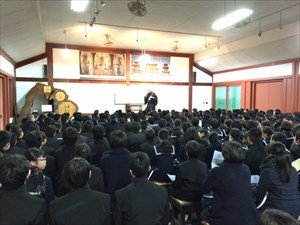 薬師寺 2月 17年 積志中学校 ブログ 積志中学校