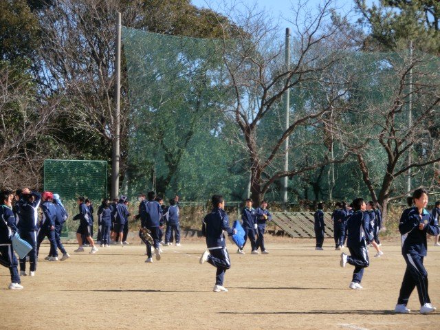 バナナ鬼 1月 14年 蜆塚中学校 ブログ 蜆塚中学校