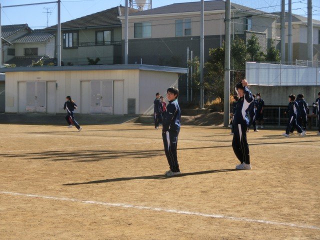 バナナ鬼 1月 14年 蜆塚中学校 ブログ 蜆塚中学校