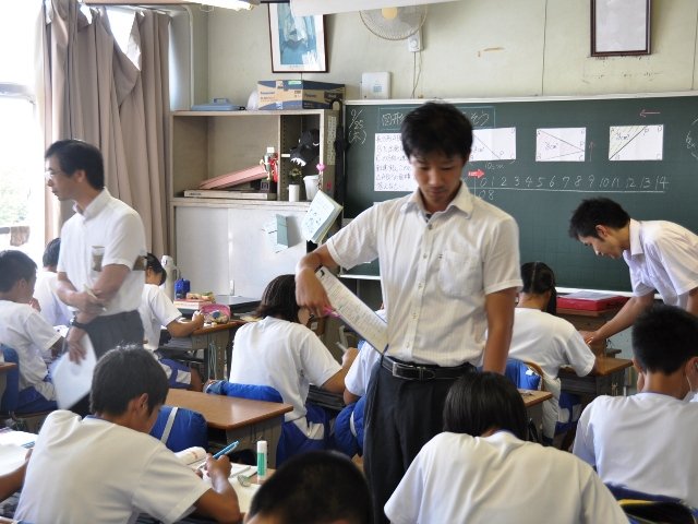 浜松教師塾 中学校数学 を開催しました 9月 14年 浜松市教育センター ブログ 浜松市教育センター