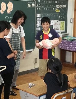 ５年生理科 人のたんじょう 7月 18年 白脇小学校 ブログ 白脇小学校