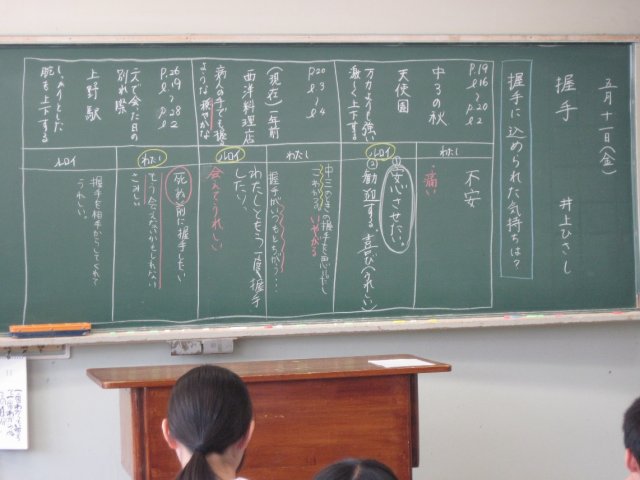 5月 12年 庄内中学校 ブログ 庄内中学校