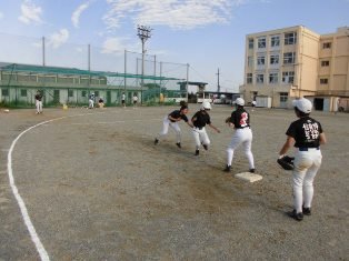 頑張れ高中部活動 元気娘ソフトボール部 6月 16年 高台中学校 ブログ 高台中学校