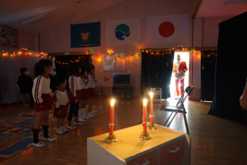 クリスマス会 12月 年 竜川幼稚園 ブログ 竜川幼稚園