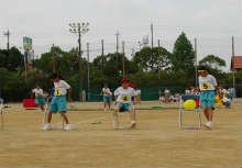 富中体育大会 感謝の表情 特集 三人四脚 障害物競走編 9月 17年 富塚中学校 ブログ 富塚中学校