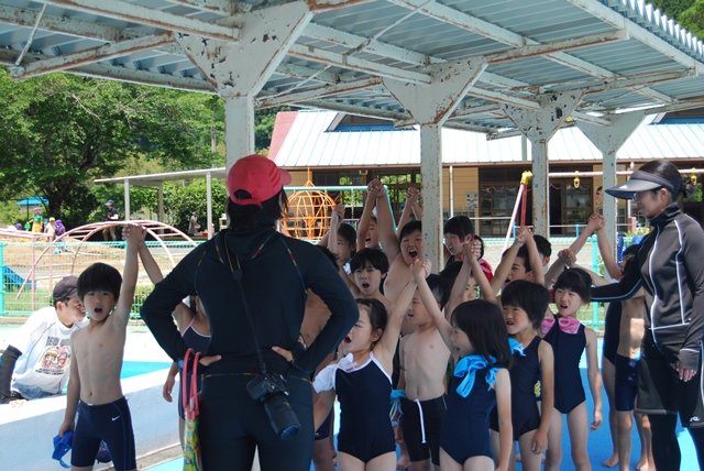 プール開き 6月 17年 浦川小学校 ブログ 浦川小学校