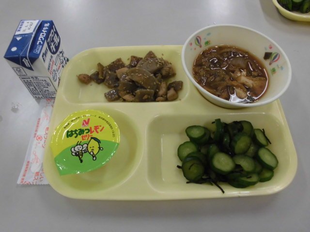 今日の給食 5月 18年 雄踏小学校 ブログ 雄踏小学校