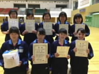 女子卓球部 優勝しました 3月 18年 雄踏中学校 ブログ 雄踏中学校